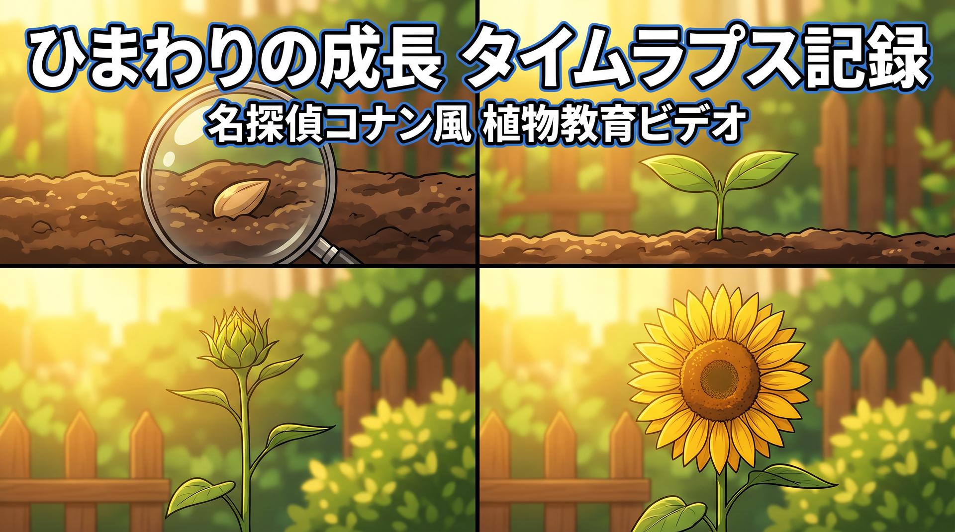 看片植物视频-向日葵生长延时